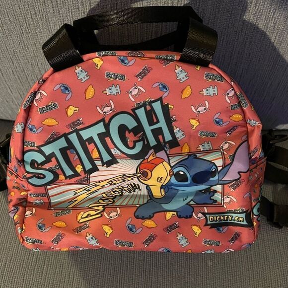 Stitch Insulated Lunch Bag/Crossbody - Picture 5 of 12